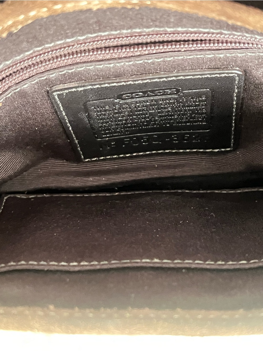 Coach Auth Vintage Y2K SoHo Brown Suede - Picture 9 of 10